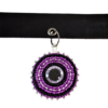 Purple Eye Choker