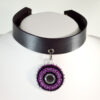 Purple Eye Choker Collar