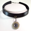 Silver Cat Eye Choker