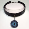 evil eye choker gothic jewelry