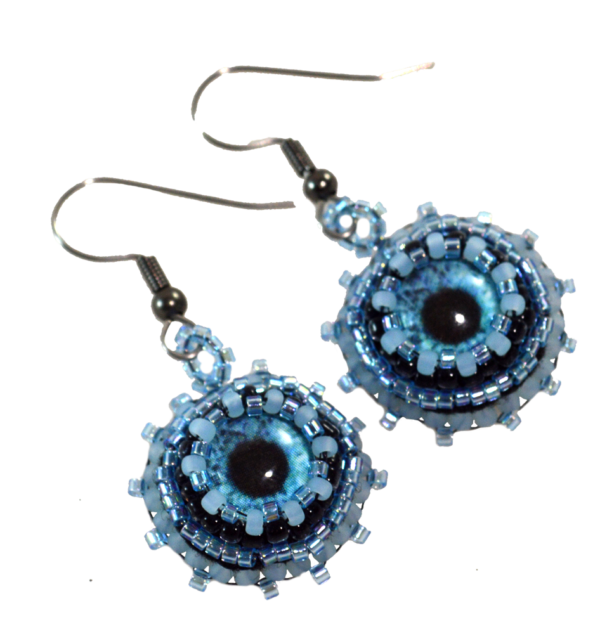 evil eye earrings