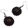 alligator eye earrings