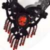 gothic cameo necklace