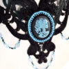 blue victorian necklace