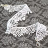 White lace choker necklace
