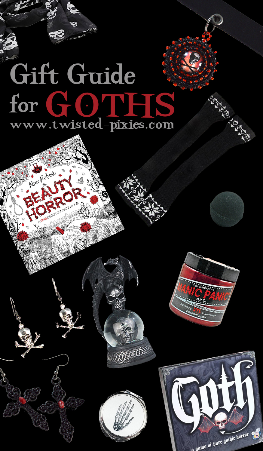 Gifts for goths: What to buy the person in your life who wears all