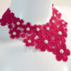 Pink Floral Necklace
