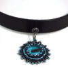 Blue Octopus Choker