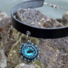 Blue Octopus Choker