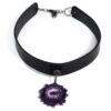 purple octopus choker