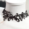 Butterfly choker necklace