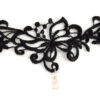 Butterfly choker necklace