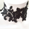 flower lace choker