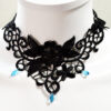 womans lace choker