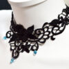 womans lace choker