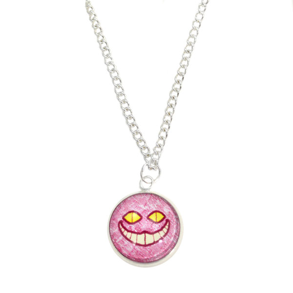 cheshire cat necklace