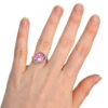 mushroom ring on hand