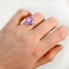 wonderland jewelry flower ring