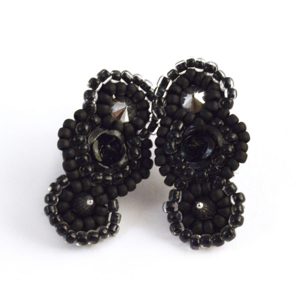 glam rock earrings