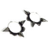 hoop spike earring