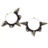 hoop spike earring