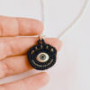 evil eye pendant necklace edgy jewelry