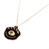 evil eye pendant necklace edgy jewelry