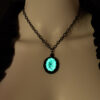 glow in the dark butterfly fairy tale necklace