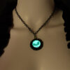 glow in the dark fantasy dragon necklace