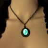 glow in the dark unicorn necklace