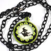 glow in the dark witch necklace