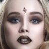 rose gold third eye bindi goddess accessory